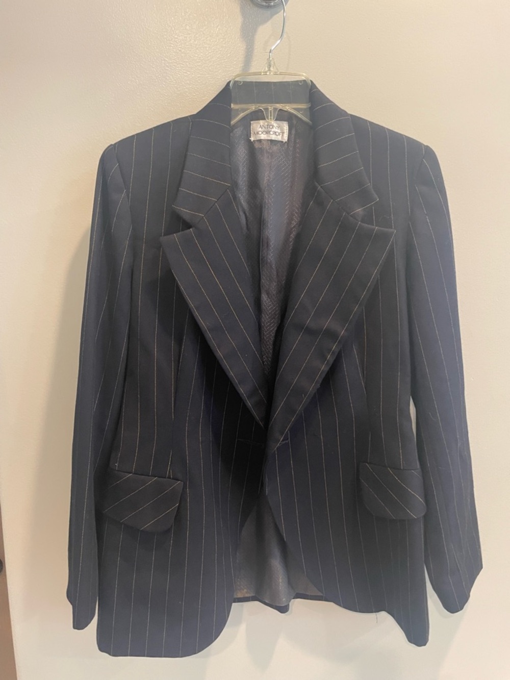Anthony Moorcroft Pinstripe Women's Blazer
